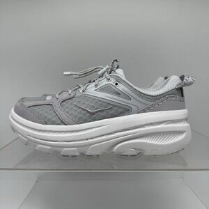 Brand New Hoka One One U Bondi B3LS 1155351 CYWH White Gray Women’s Size 7.5